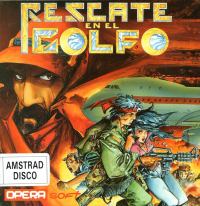 Rescate En El Golfo Amstrad CPC US box art